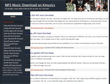 Tablet Screenshot of kmusics.com